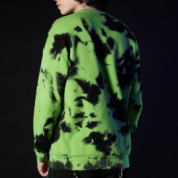 Nightmare Before Christmas Jack & Oogie Boogie Sweatshirt Glow In Dark MEDIUM - Picture 2 of 4